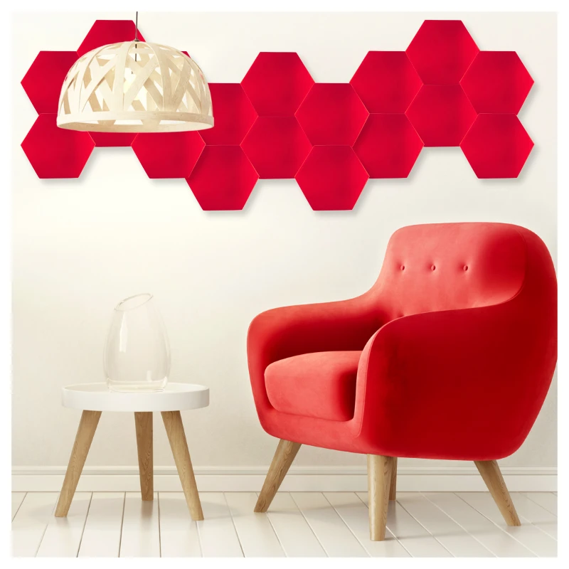 DNA Professional AM3 Red Acoustic Panel 10-pack