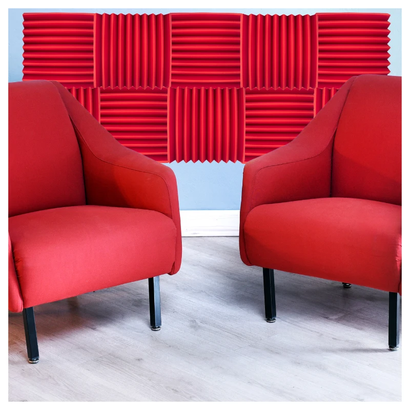 DNA Professional AM4 Red Acoustic Panel 12-pack