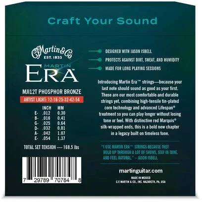 Martin Guitars MJI12T ERA Jason Isbell
