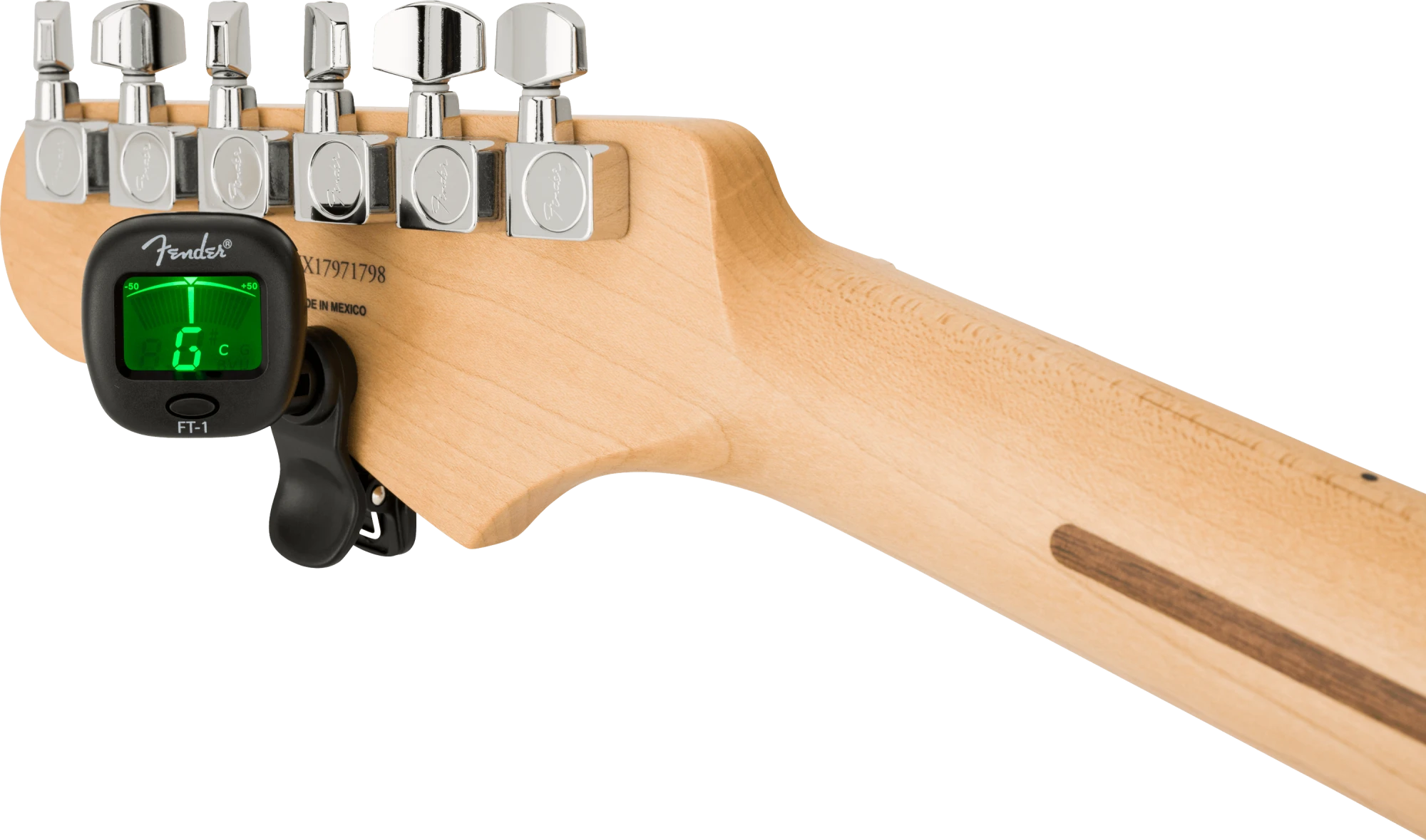 Fender FT-01 Pro Clip-On Tuner Black