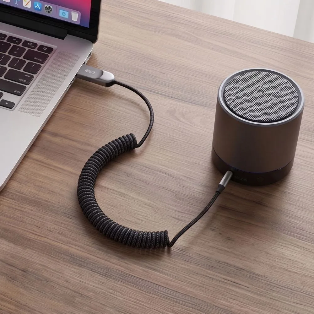 Tech-Protect Ultraboost Audio Adapter Aux Bluetooth 6.0 Grey