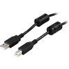 Cable USB 2.0 Type A Ma - Type B Ma 5m, Black
