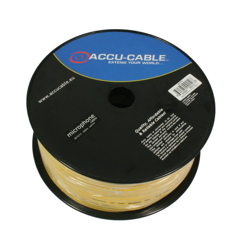 Accu-Cable AC-MC/100R-Y 100m