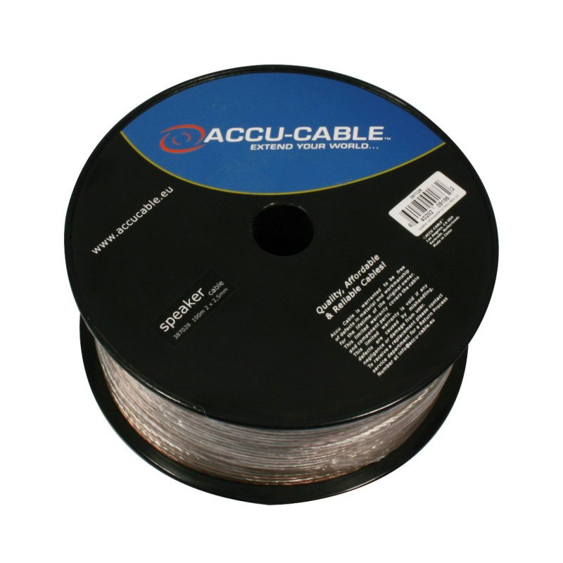 Accu-Cable AC-SC2-2,5/100R-T /m
