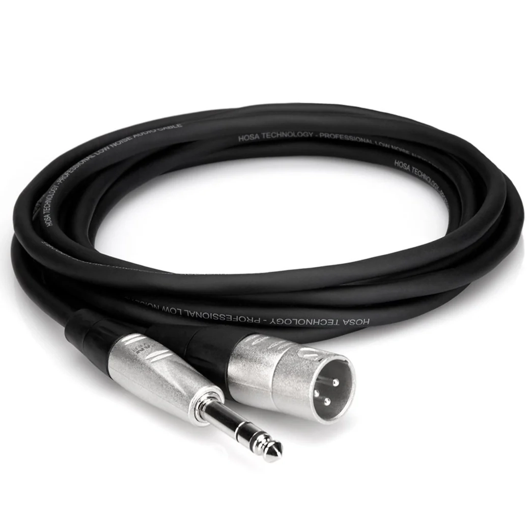 Hosa 1xXLR Ma > 1x6.3mm Ma ST 3m