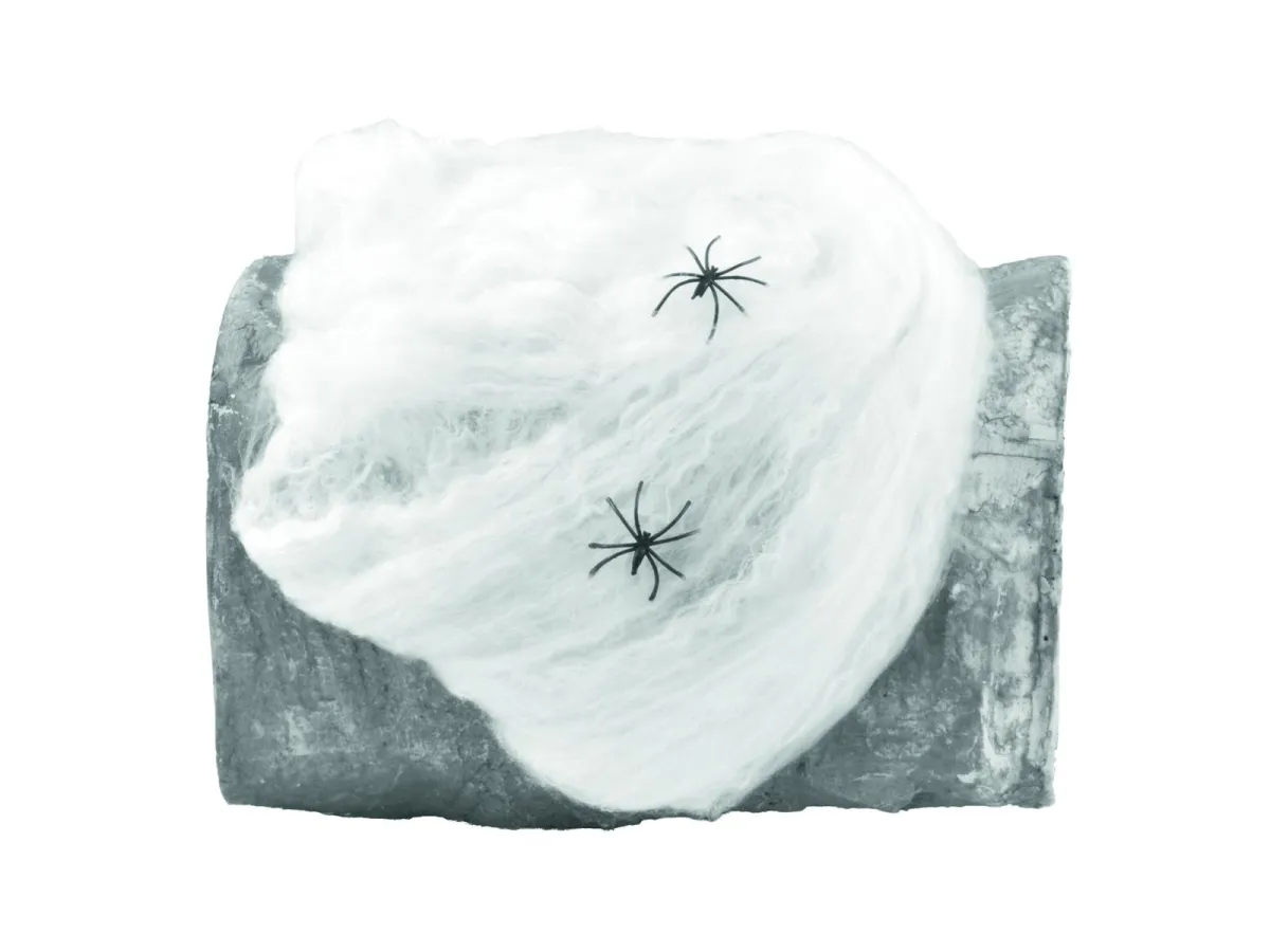 Europalms Halloween Spiderweb white 20g UV-active