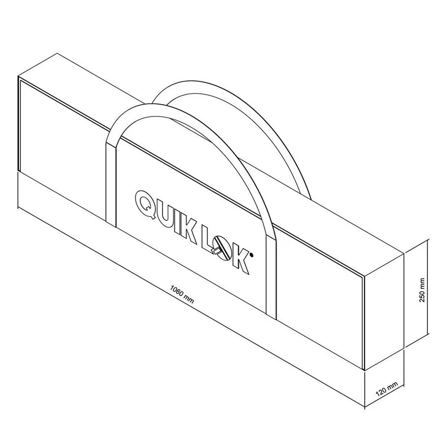 Quik Lok CB-6/2