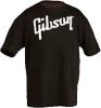 Gibson Distressed Gibson Logo T Black Large