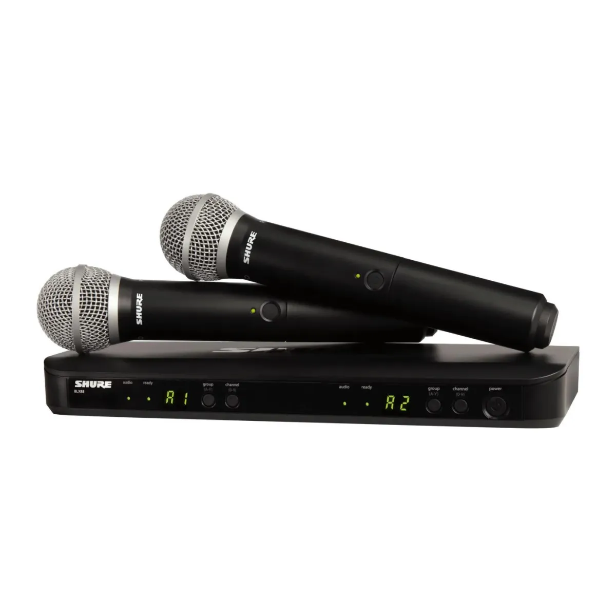 Shure BLX288E Dual Handheld System PG58 S8