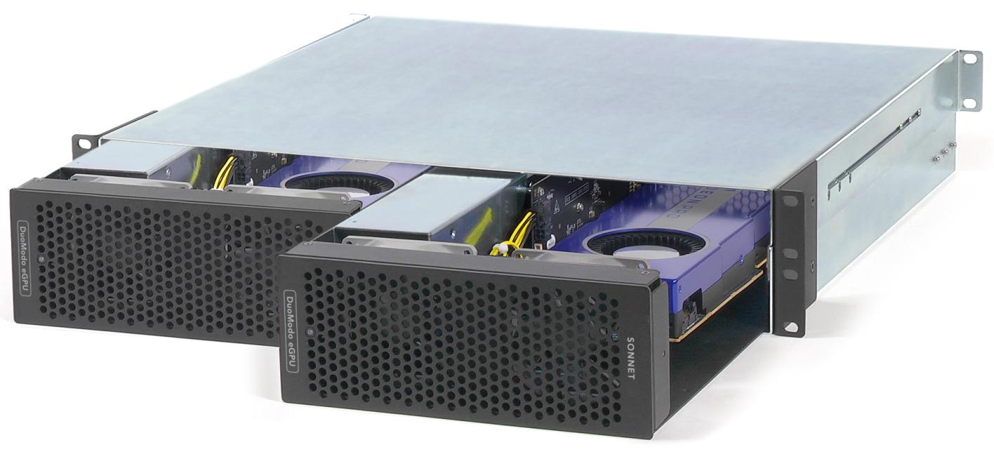 Egpu Rack Sonnet DuoModo xMac Mini/eGPU Rack | djservice.se