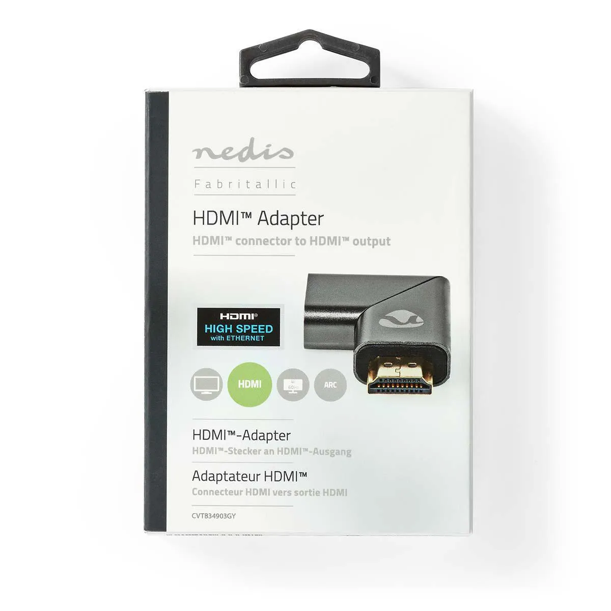 Nedis HDMI Ma > HDMI Fe Out Angled Left