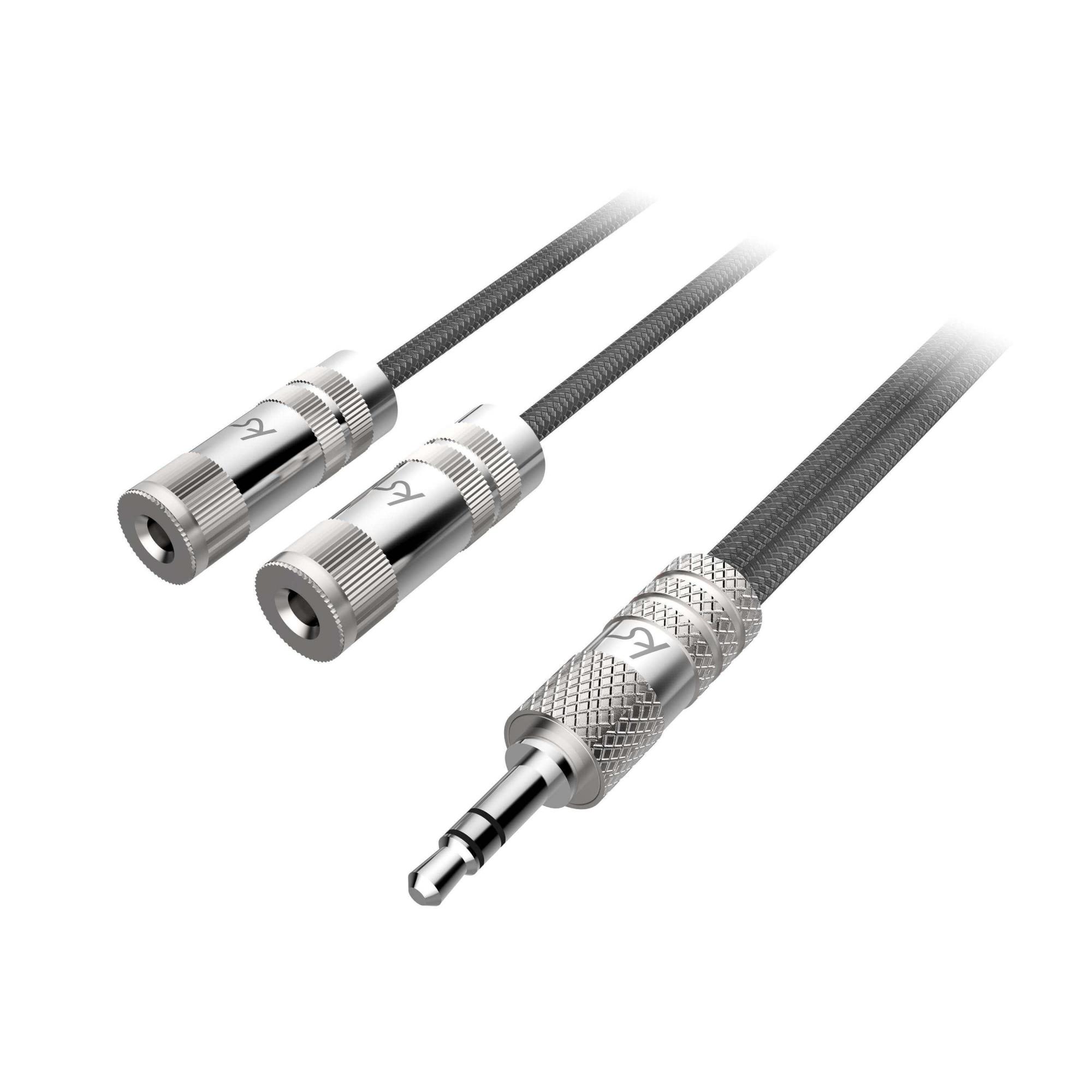 Kitsound Premium Aux Splitter Cable
