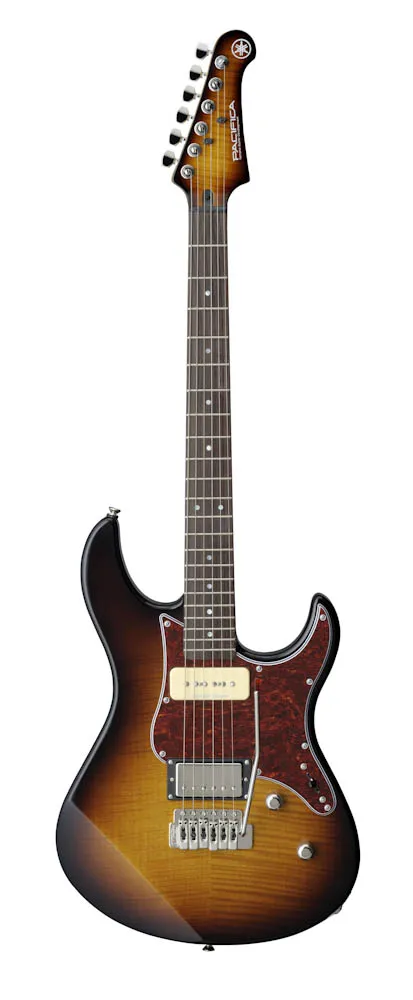 Yamaha PACIFICA611VFM Tobacco Brown Sunburst