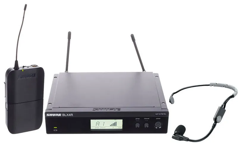 Shure BLX14R Headset System SM35 S8