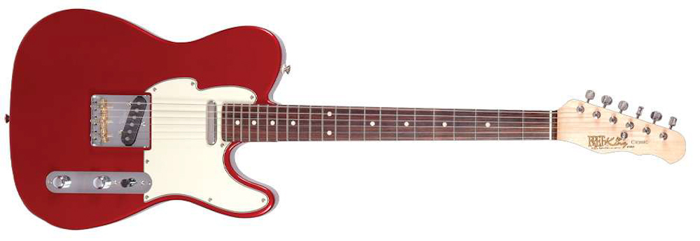 Fretking GREEN LABEL C'SQUIRE CLASSIC - CANDY APPLE RED