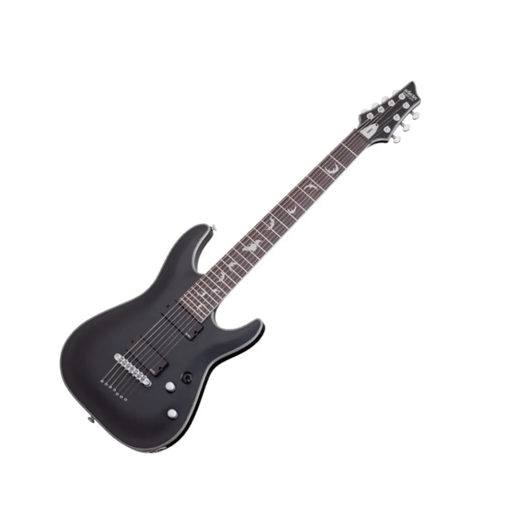 Schecter Damien Platinum-7 Satin Black
