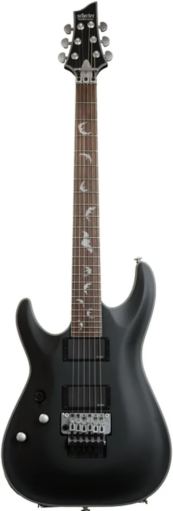 Schecter Damien Platinum-6 Satin Black LEFT