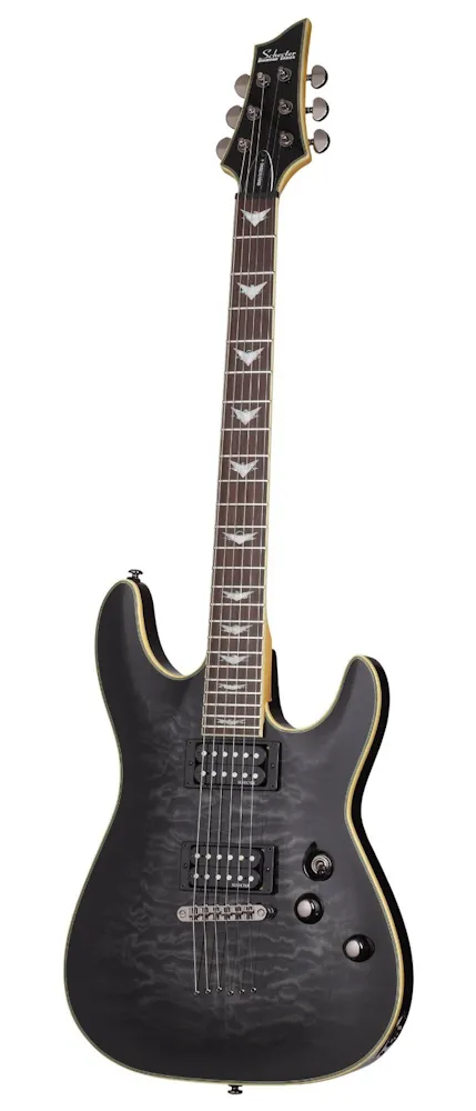 Schecter Omen Extreme-6 See-Thru Black