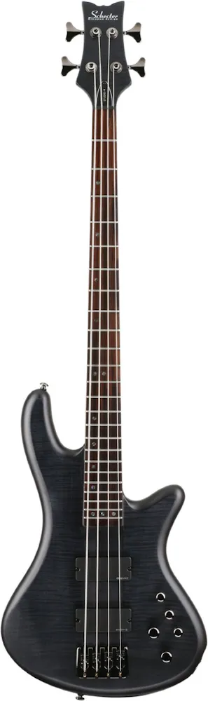 Schecter Stiletto Studio-4 See-Thru Black Satin