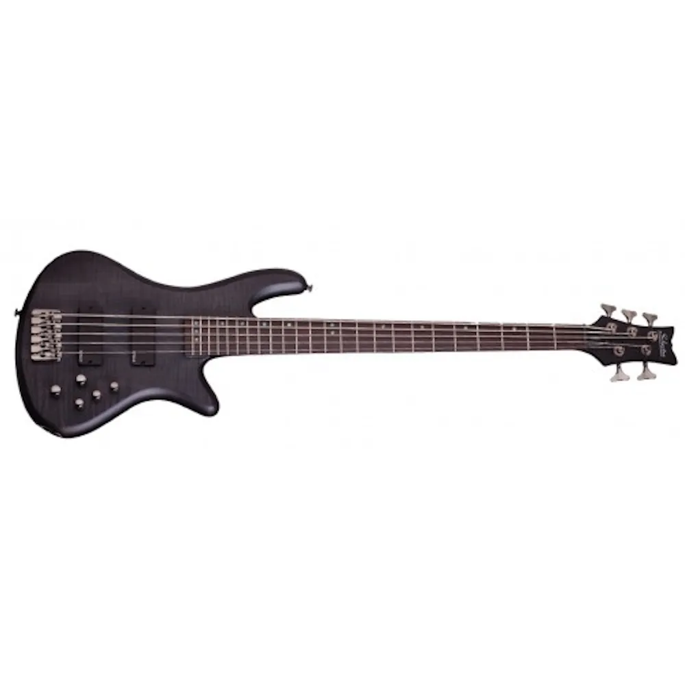 Schecter Stiletto Studio-5 See-Thru Black Satin