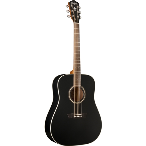 Washburn WD7SBM Svart Westerngitarr
