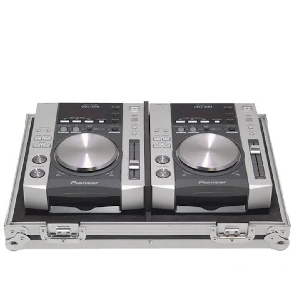 Zomo Flightcase PC-200/2 f. 2 x CDJ-200 Black