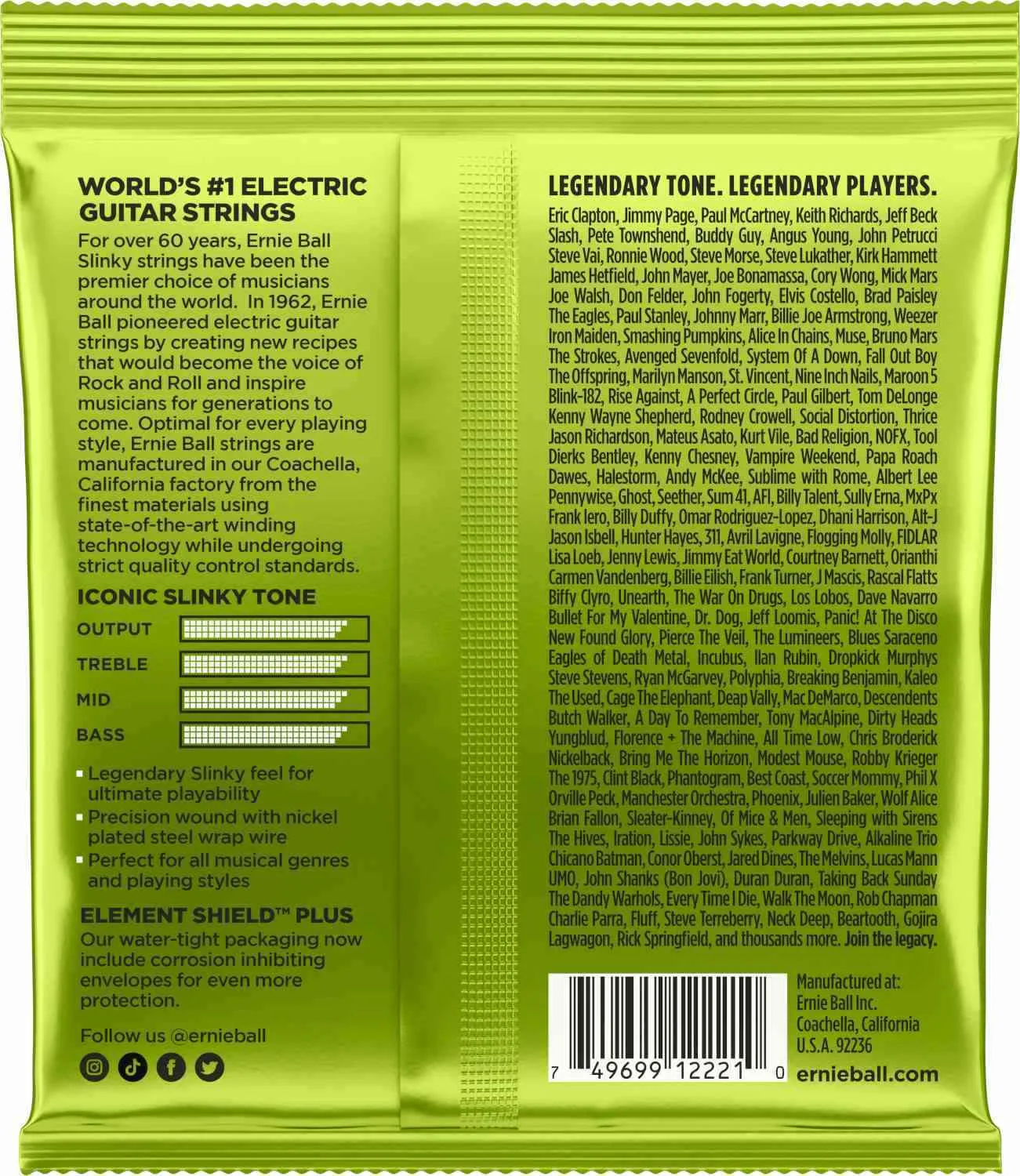 Ernie Ball EB-2221
