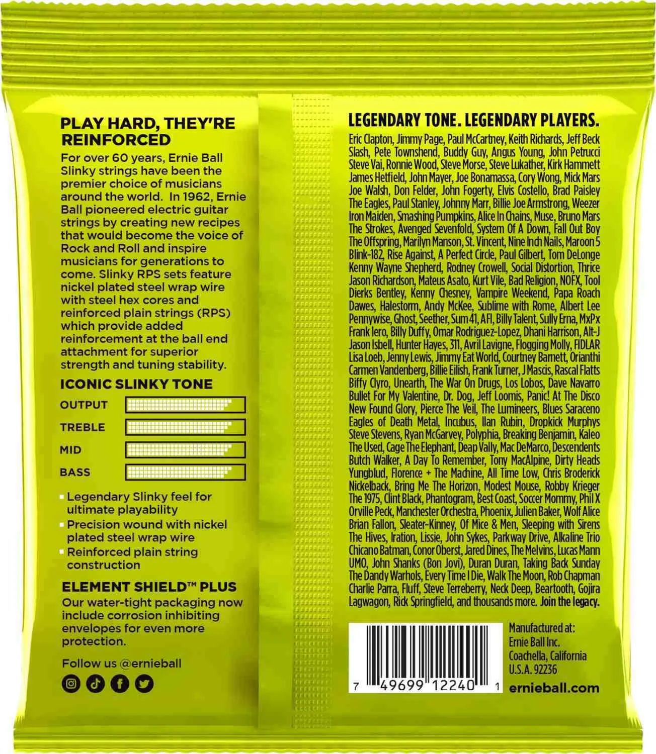 Ernie Ball EB-2240