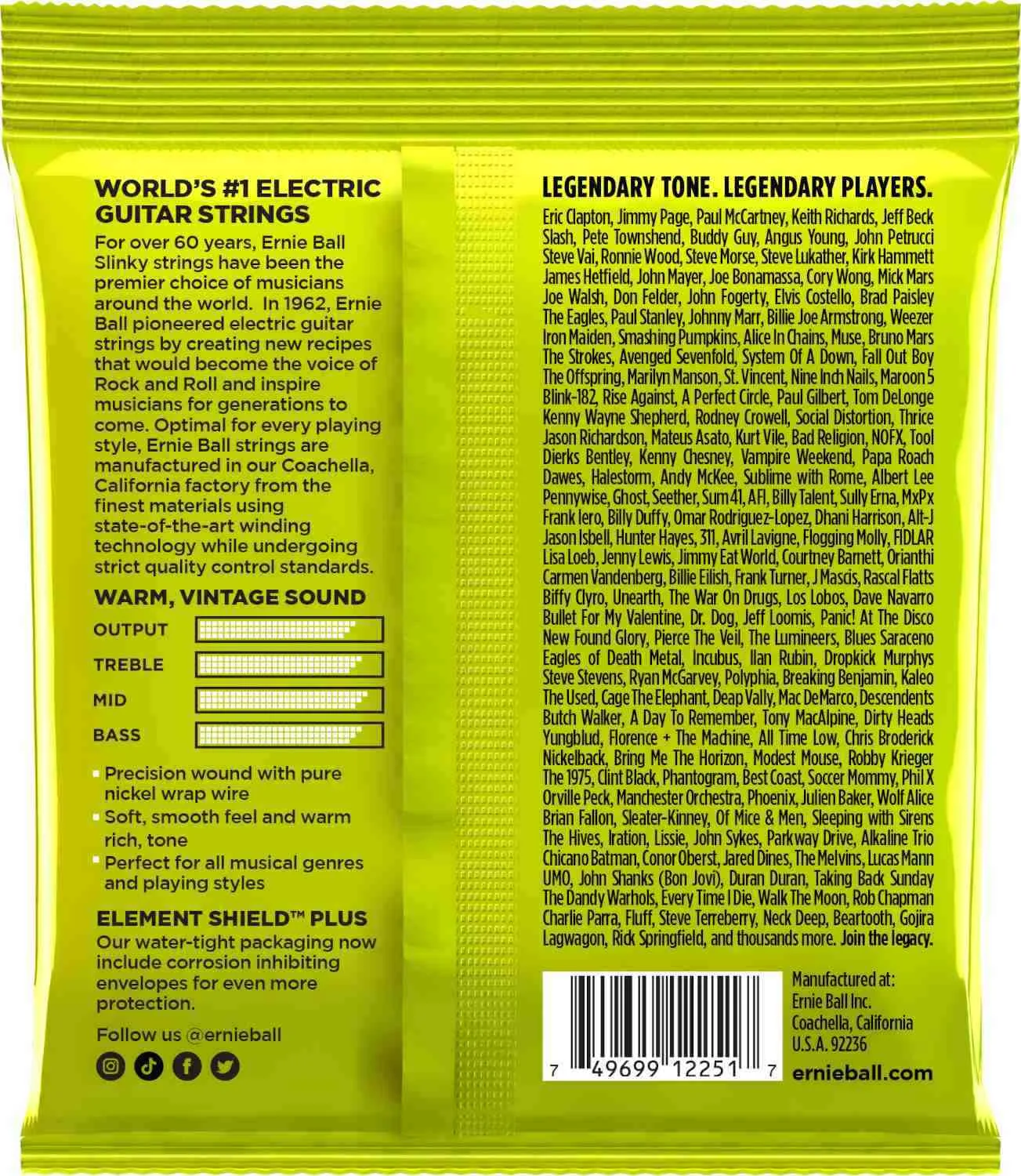 Ernie Ball EB-2251