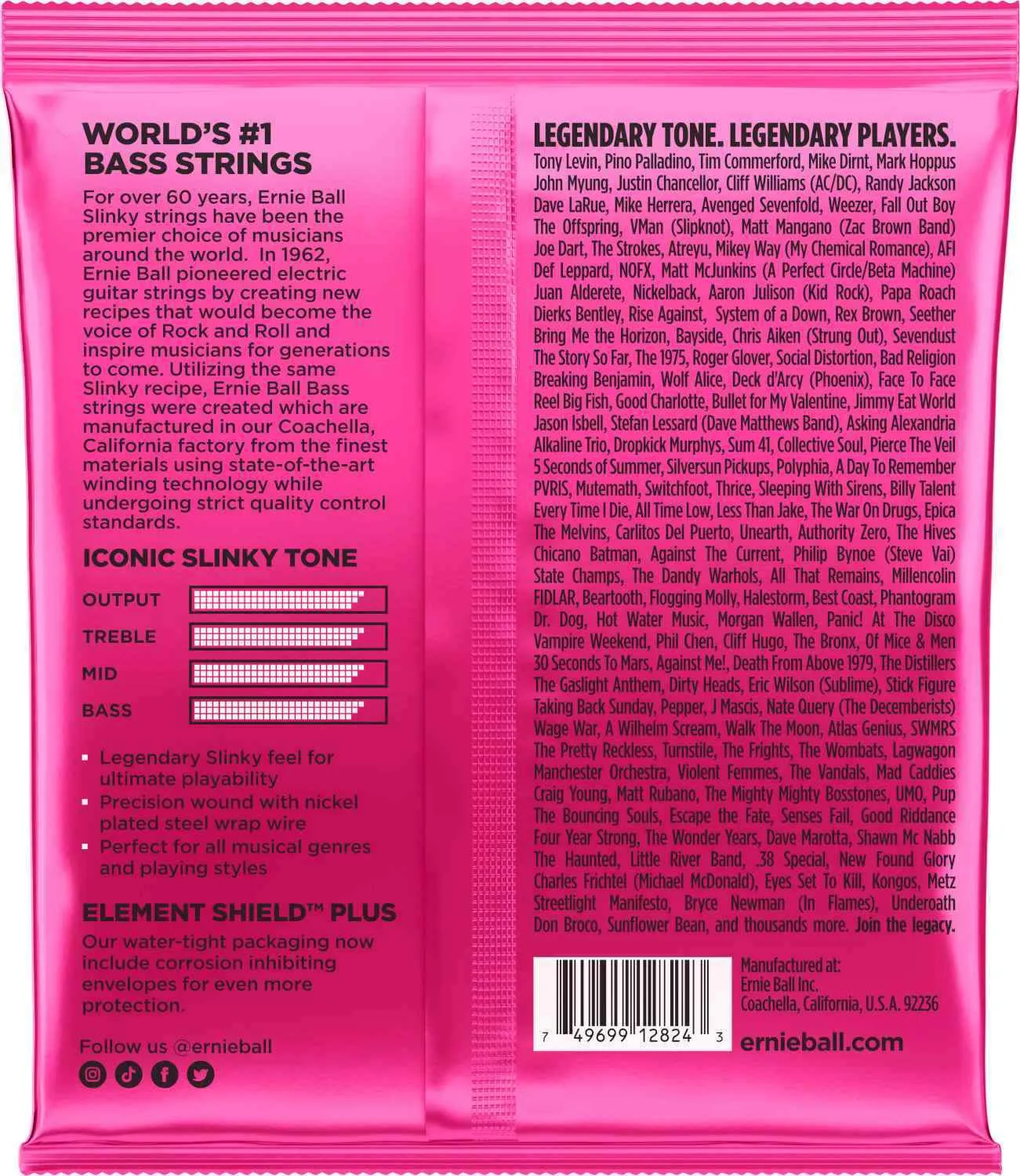 Ernie Ball EB-2824