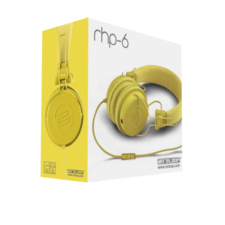 Reloop RHP-6 yellow