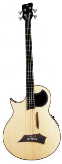 Warwick Warwick Alien Acoustic Bass 4 Prefix Fretted Left
