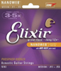 Elixir 16182 Acoustic Phosphor Bronze NANOWEB 013-053