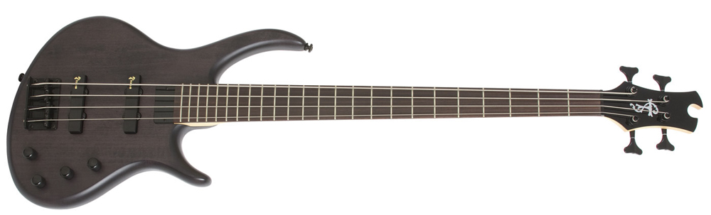 Epiphone Toby Deluxe IV Bass - Trans Black