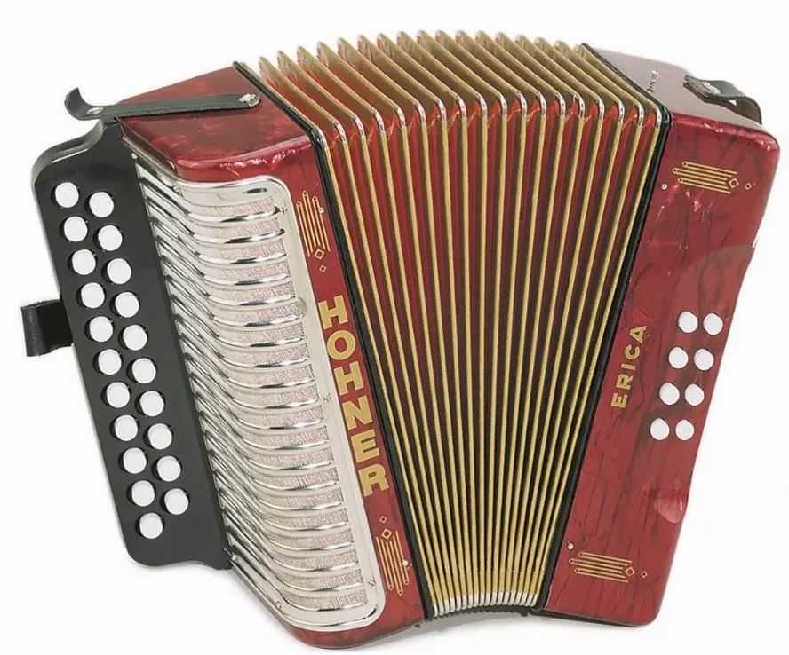 Hohner 1600/2 Erika A/D Red