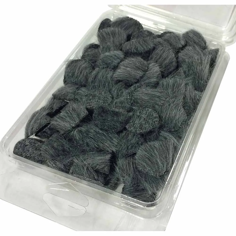 Rycote Grey Overcovers Stickies + Discs