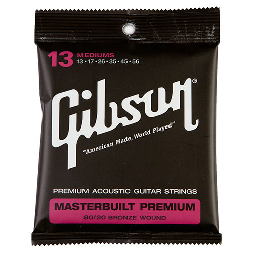 Gibson BRS13 MASTERBUILT PREMIUM 8020 BRASS .013-.056