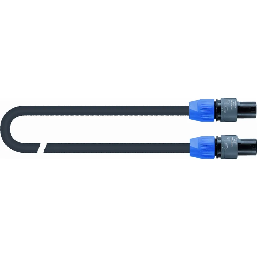 Quik Lok Speakon 2pin > Speakon 2pin 2x2mm 15m