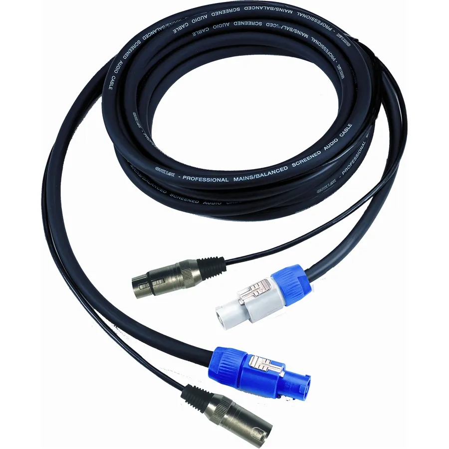 Quik Lok Audio/Power Speaker Cable Powecon 5m