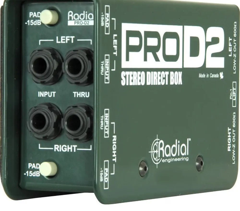 Radial PROD2 Stereo Direct Box