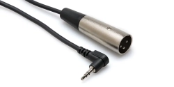 Hosa XLR Ma > 3.5mm Ma ST Angled 0.3m