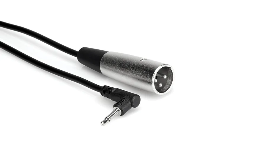 Hosa XLR Ma > 3.5mm Ma MO Angled 1.5m