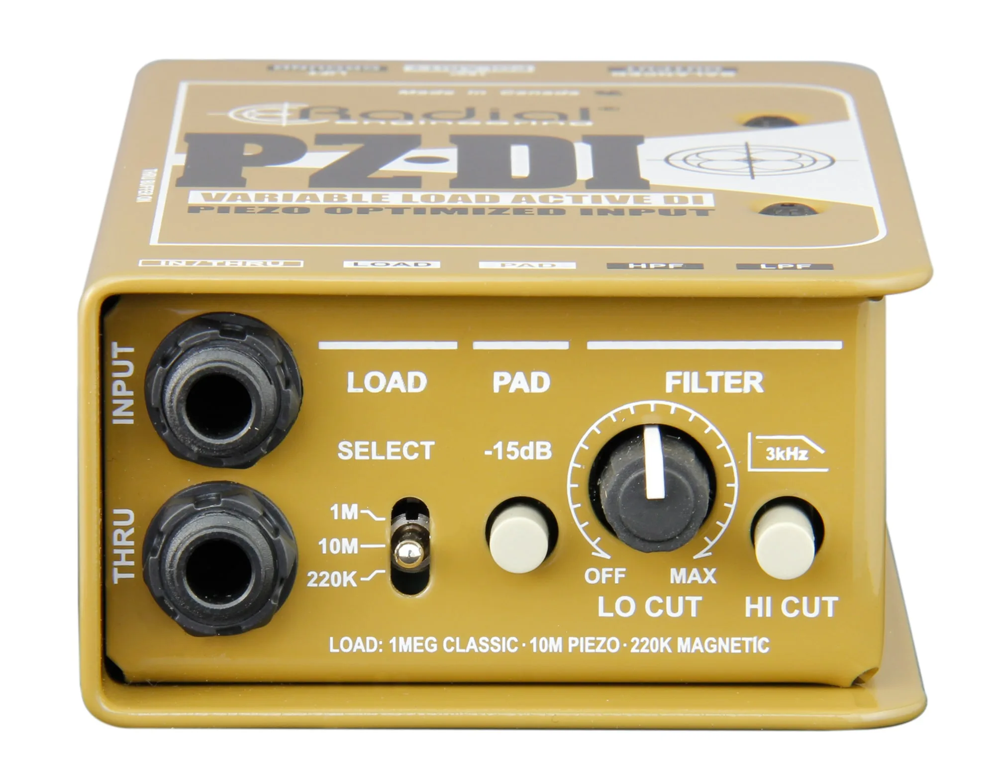 Radial PZ-DI Orchestral Instrument DI