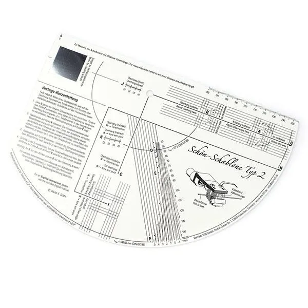 Tonar Tone arm alignment gauge