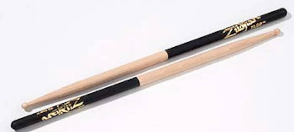 Zildjian 7A Black Dip Hickory Drumsticks Wood Tip