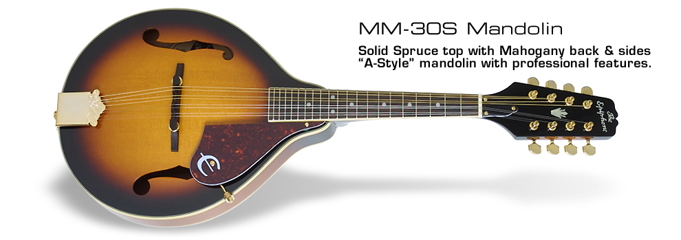 Epiphone MM-30S A-Style Mandolin Antique Sunburst