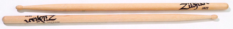 Zildjian Jazz Hickory Drumsticks Wood Tip