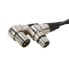 Accu-Cable DMX-Cable 3-pin XLR Ma > XLR Fe 1.5m Angled