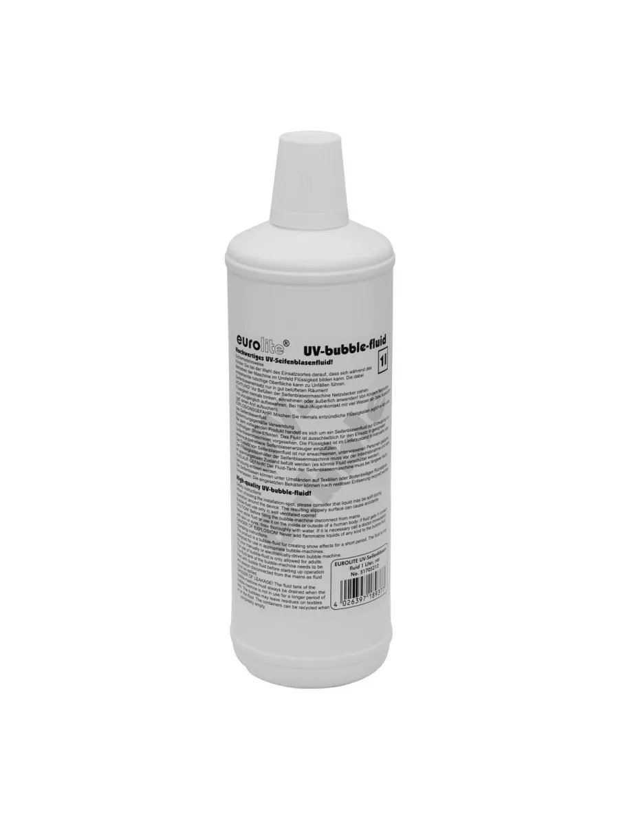 Eurolite UV Bubble Fluid 1L Red