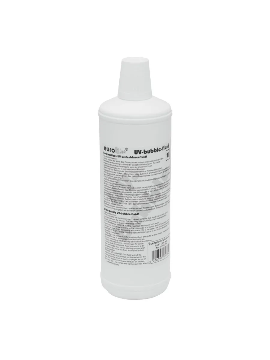 Eurolite UV Bubble Fluid 1L Blue